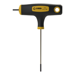 Felo T-Griff mit Seitenabtrieb HEX 2,5 mm x 100 00031325360