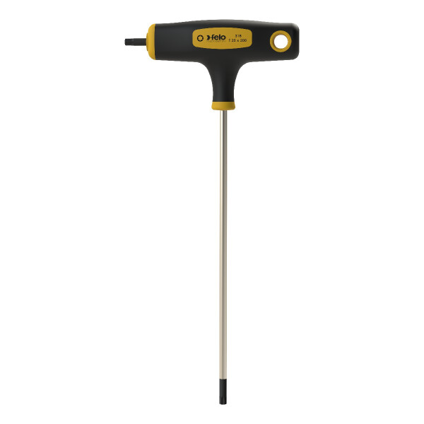 Felo T-Griff mit Seitenabtrieb TORX® T 25 x 200 00031825760