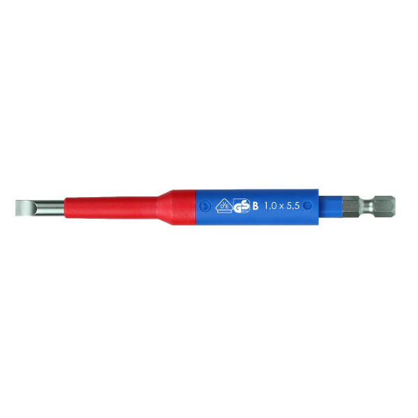 Felo VDE Safety Bit E 6,3 1000V Schlitz SL 5,5 x 1,0 x 125 00003051590