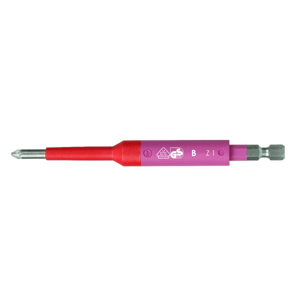Felo VDE Safety Bit E 6,3 1000V +/- Z 1 x 125 00003110590