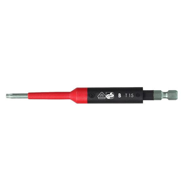 Felo VDE Safety Bit E 6,3 1000V TORX® T 15 x 125 00003615590
