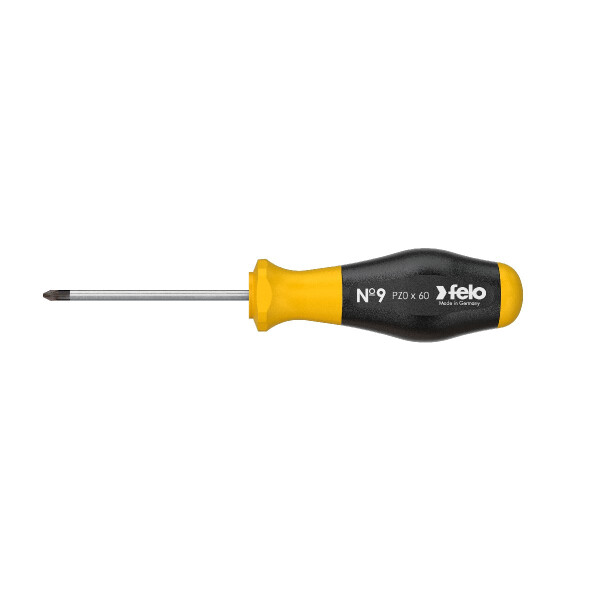Felo Schraubendreher No. 9 Pozidriv PZ 0 x 60 00090100110