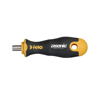 Felo Schraubendreher ERGONIC Bithalter 1/4" short x...