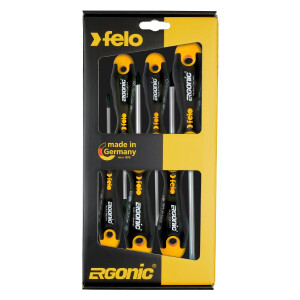Felo Schraubendreher ERGONIC Satz 6-tlg. SL/PZ/PH...