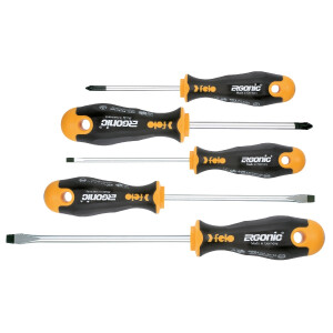 Felo Schraubendreher ERGONIC Satz 5-tlg. SL/PZ 00040095318