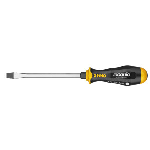 Felo Schraubendreher ERGONIC Schlagkappe Schlitz SL 8,0 x...