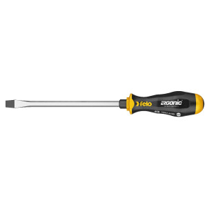 Felo Schraubendreher ERGONIC Schlagkappe Schlitz SL 10,0...
