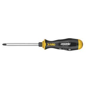 Felo Schraubendreher ERGONIC Schlagkappe Phillips PH 2 x...
