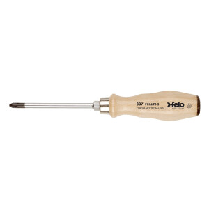 Felo Schraubendreher Holzgriff Phillips PH 2 x 100...
