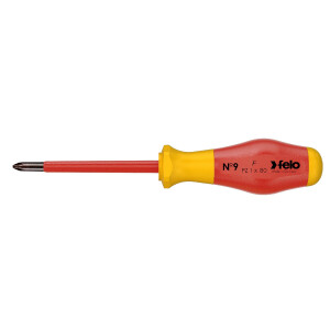 Felo Schraubendreher No. 9 VDE Pozidriv PZ 1 x 80...