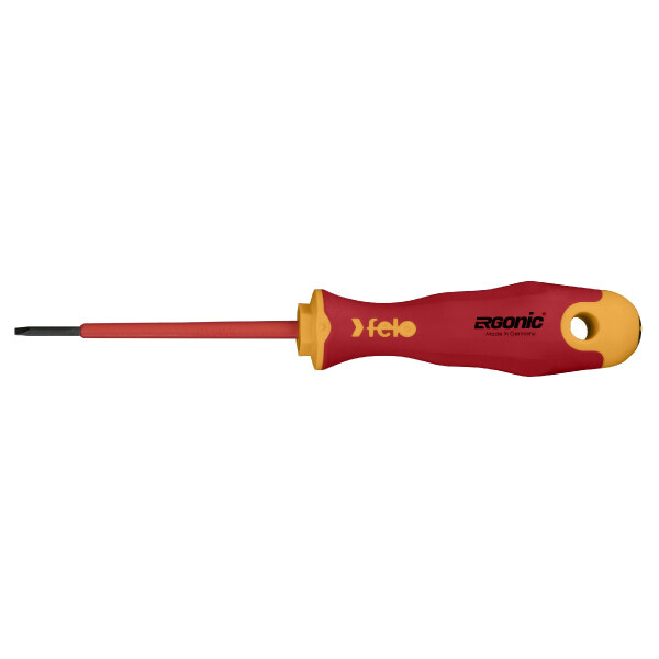 Felo Schraubendreher ERGONIC VDE Schlitz SL 2,5 x 0,4 x 75 00041302590