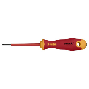 Felo Schraubendreher ERGONIC VDE Schlitz SL 2,5 x 0,4 x...