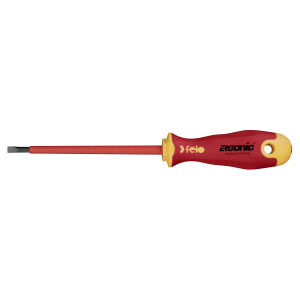 Felo Schraubendreher ERGONIC VDE Schlitz SL 5,5 x 1,0 x...