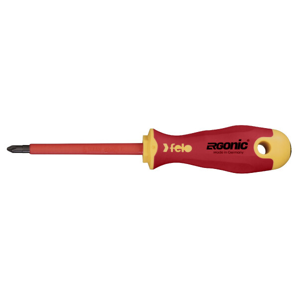 Felo Schraubendreher ERGONIC VDE Pozidriv PZ 2 x 100 00041520390