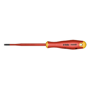 Felo Schraubendreher ERGONIC VDE E-slim Schlitz SL 4,5 x 1,0 x 125 00041394590