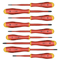 Felo Schraubendreher ERGONIC VDE E-slim Satz XL Rack 10-tlg. SL/PH/PZ/TORX® 00041391093