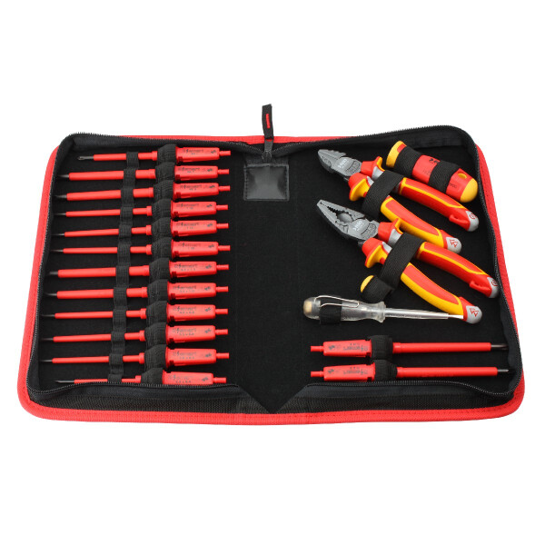 Felo Werkzeugtasche E-smart VDE 19-tlg. SL/PH/PZ/TORX®/Z/H 00006391904