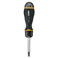 Felo Schraubendreher Magazingriff Ratsche 8-tlg. SL/PZ/PH/TORX®/BH x 75 00037420405