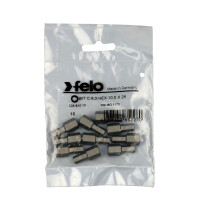 Felo Bit C 6,3 Industrie HEX 10,0 mm x 25 00002491010