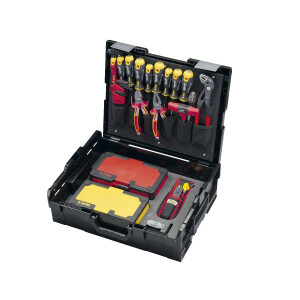 Felo Werkzeugkoffer ERGONIC + E-smart VDE 75 tlg....
