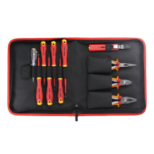 Felo Werkzeugtasche ERGONIC E-Slim VDE 11-tlg. SL/PH/PZ...