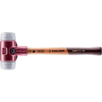 SIMPLEX-Schonhammer, TPE-mid; mit Tempergussgehäuse und hochwertigem Holzstiel | D=50 mm | 3003.050