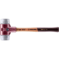SIMPLEX-Schonhammer, TPE-mid; mit Tempergussgehäuse und hochwertigem Holzstiel | D=60 mm | 3003.060