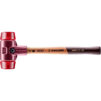 SIMPLEX-Schonhammer, Plastik; mit Tempergussgehäuse und hochwertigem Holzstiel | D=50 mm | 3006.050