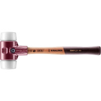 SIMPLEX-Schonhammer, Superplastik; mit Tempergussgehäuse und hochwertigem Holzstiel | D=60 mm | 3007.060