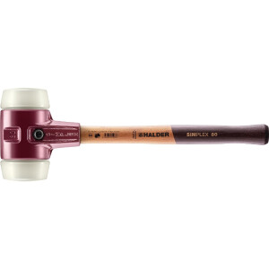 SIMPLEX-Schonhammer, Nylon; mit Tempergussgehäuse...