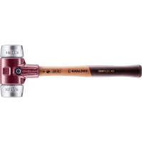 SIMPLEX-Schonhammer, Weichmetall; mit Tempergussgehäuse und hochwertigem Holzstiel | D=60 mm | 3009.060
