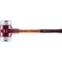 SIMPLEX-Schonhammer, Weichmetall; mit Tempergussgehäuse und hochwertigem Holzstiel | D=80 mm | 3009.080