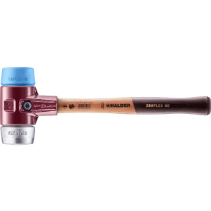 SIMPLEX-Schonhammer, TPE-soft / Weichmetall; mit...