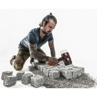 SIMPLEX-Schonhammer, Gummikomposition / Superplastik; mit Tempergussgehäuse und hochwertigem Holzstiel | D=50 mm | 3027.050