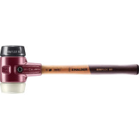 SIMPLEX-Schonhammer, Gummikomposition / Nylon; mit Tempergussgehäuse und hochwertigem Holzstiel | D=80 mm | 3028.080