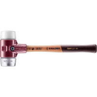 SIMPLEX-Schonhammer, Superplastik / Weichmetall; mit Tempergussgehäuse und hochwertigem Holzstiel | D=60 mm | 3079.060