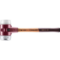 SIMPLEX-Schonhammer, Superplastik / Weichmetall; mit Tempergussgehäuse und hochwertigem Holzstiel | D=80 mm | 3079.080