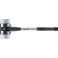 SIMPLEX-Schonhammer, TPE-mid; mit verstärktem Tempergussgehäuse und Fiberglasstiel | D=80 mm | 3703.080