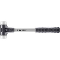 SIMPLEX-Schonhammer, Superplastik; mit verstärktem Tempergussgehäuse und Fiberglasstiel | D=30 mm | 3707.030