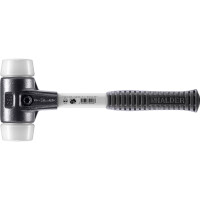 SIMPLEX-Schonhammer, Superplastik; mit verstärktem Tempergussgehäuse und Fiberglasstiel | D=50 mm | 3707.050