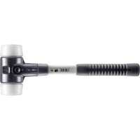 SIMPLEX-Schonhammer, Superplastik; mit verstärktem Tempergussgehäuse und Fiberglasstiel | D=60 mm | 3707.060