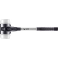 SIMPLEX-Schonhammer, Superplastik; mit verstärktem Tempergussgehäuse und Fiberglasstiel | D=80 mm | 3707.080