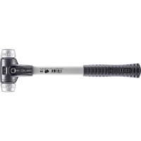 SIMPLEX-Schonhammer, Weichmetall; mit verstärktem Tempergussgehäuse und Fiberglasstiel | D=30 mm | 3709.030