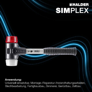 SIMPLEX-Schonhammer, Plastik / Superplastik; mit...