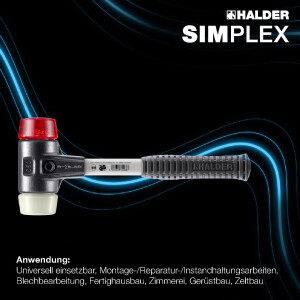 SIMPLEX-Schonhammer, Plastik / Nylon; mit...
