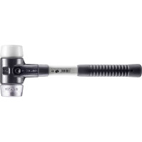 SIMPLEX-Schonhammer, Superplastik / Weichmetall; mit verstärktem Tempergussgehäuse und Fiberglasstiel | D=60 mm | 3779.060
