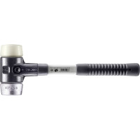 SIMPLEX-Schonhammer, Nylon / Weichmetall; mit verstärktem Tempergussgehäuse und Fiberglasstiel | D=60 mm | 3789.060