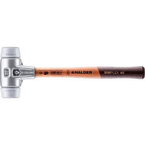SIMPLEX-Schonhammer, TPE-mid; mit Aluminiumgehäuse...