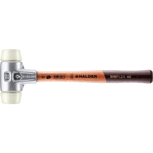 SIMPLEX-Schonhammer, Nylon; mit Aluminiumgehäuse und...