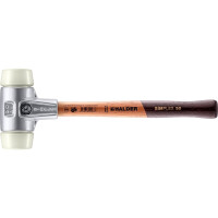 SIMPLEX-Schonhammer, Nylon; mit Aluminiumgehäuse und hochwertigem Holzstiel | D=50 mm | 3108.050